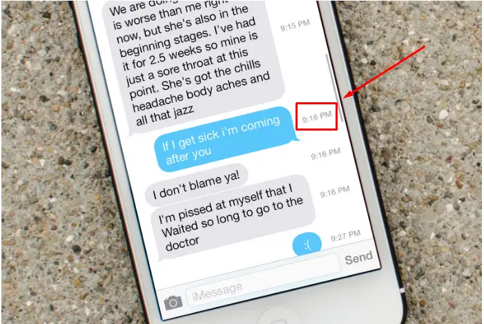 How to get iPhone txt msg date stamp? - Techyv.com